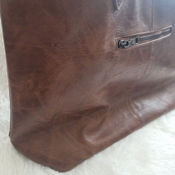 Antik Kraft leather shoulder tote bag - Picture 10 of 16